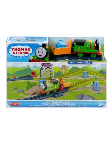 Thomas and Friends trasos rinkinys su motorizuotu garvežiuku