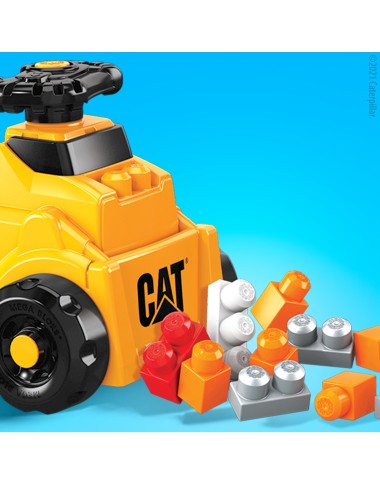 Mega Bloks paspiriama mašinėlė „CAT“