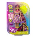 Barbie Totaly Hair lėlė banguotais plaukais