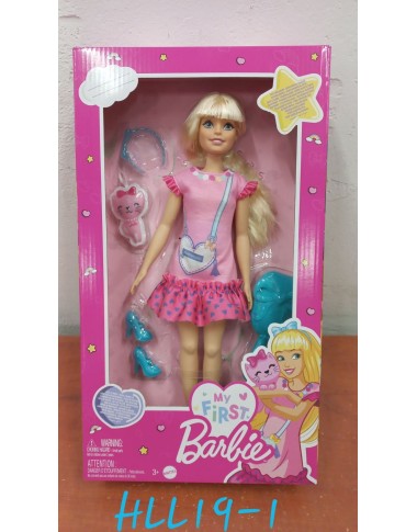 Lėlė „My First Barbie“ - šviesiaplaukė PP