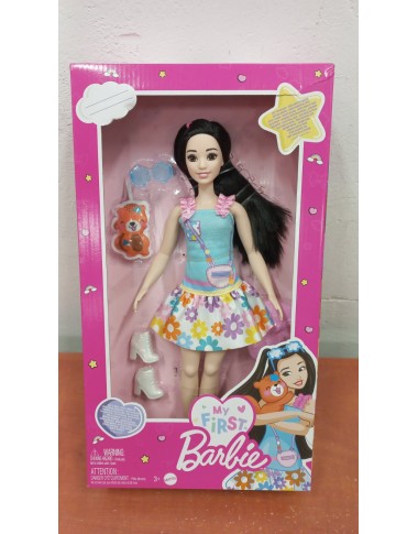 Lėlė „My First Barbie“ - juodaplaukė PP