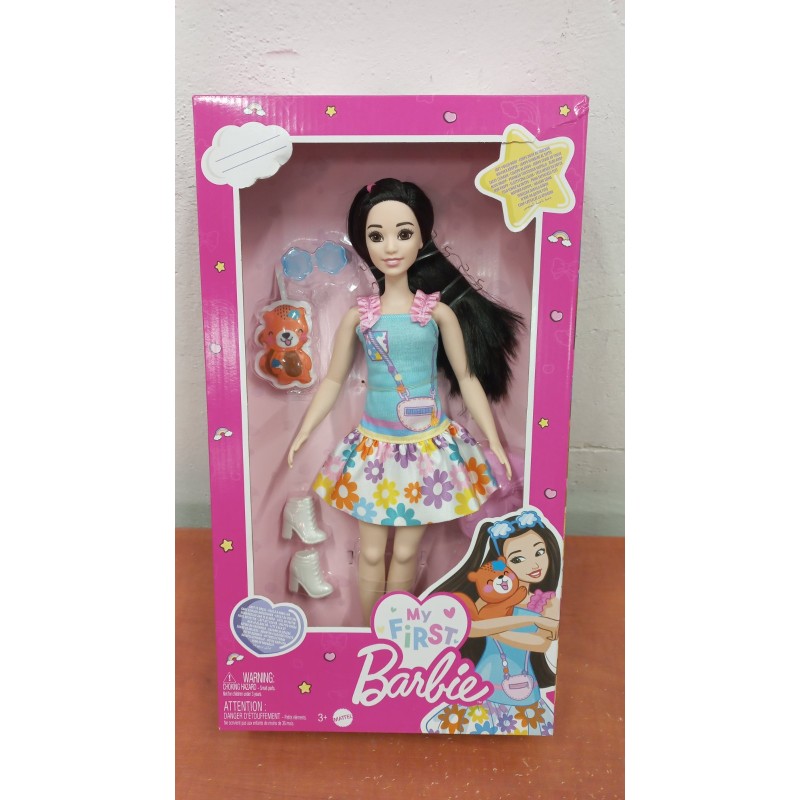 Lėlė „My First Barbie“ - juodaplaukė PP