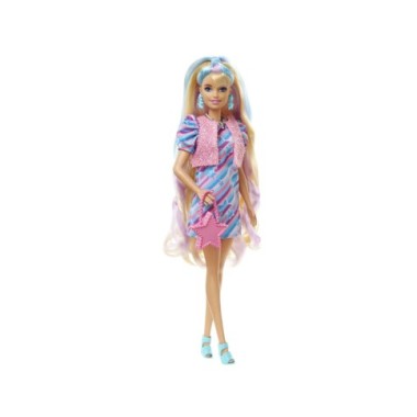 Barbie Totaly Hair lėlė šviesiais plaukais