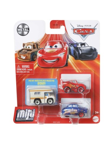 Trijų CARS 3 automodeliukų rinkinys - Mini lenktynininkas