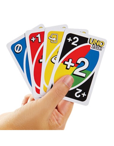 UNO žaidimas su dvipusėmis kortomis