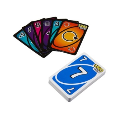 UNO žaidimas su dvipusėmis kortomis