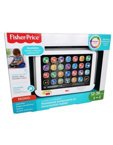 Fisher Price planšetinis kompiuteris vaikams smagiam mokymuisi
