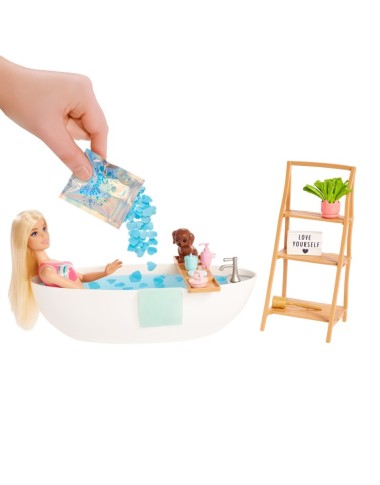Barbie  vonios su muilo konfeti rinkinys