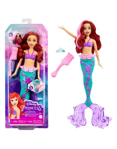 „Disney Princess“ lėlė - Arielė su spalvų keitimo funkcija