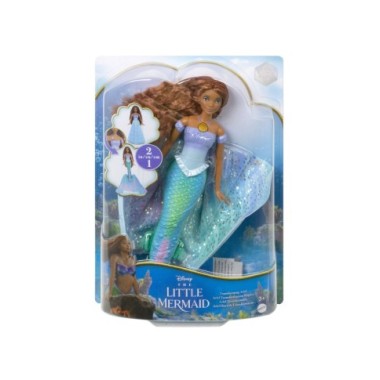 „Disney Little Mermaid“ transformuojama lėlė Arielė
