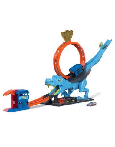 Hot Wheels rinkinys „Dinozauras su kilpa“