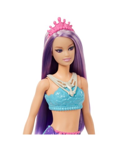 „Barbie Dreamtopia“ undinėlė violetiniais plaukais