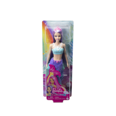 „Barbie Dreamtopia“ undinėlė violetiniais plaukais