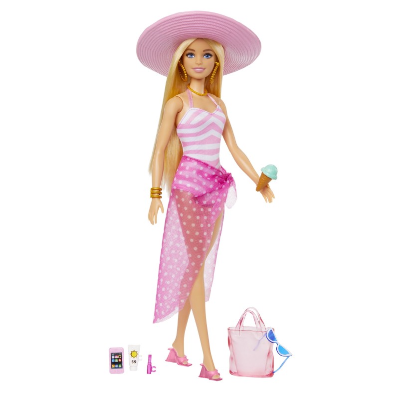 „Barbie Beach“ paplūdimio lėlės rinkinys