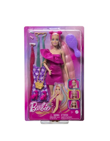 Barbie Totaly Hair šviesiaplaukė lėlė 