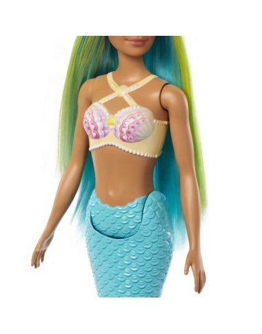 „Barbie Dreamtopia“ undinėlė melsvais plaukais