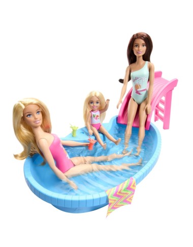 „Barbie“ lėlės ir baseino pramogų rinkinys