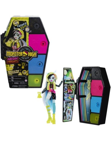 „Monster High Skulltimates“  siurprizų rinkinys – Frenkė, neoninė serija