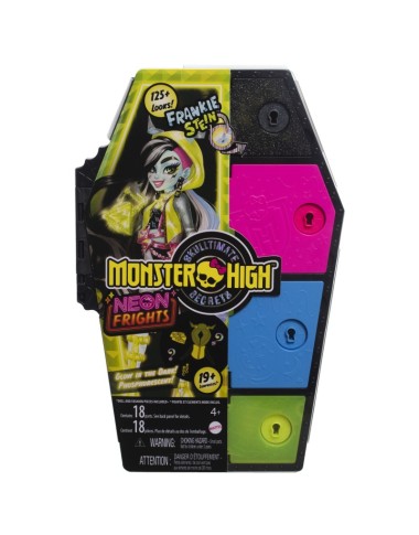 „Monster High Skulltimates“  siurprizų rinkinys – Frenkė, neoninė serija