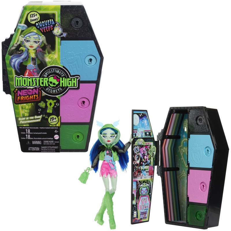„Monster High Skulltimates“  siurprizų rinkinys – Gulija, neoninė serija