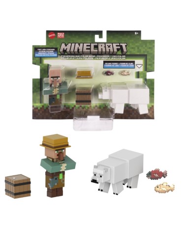 Dviejų MINECRAFT figūrėlių rinkinys