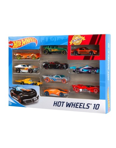 HOT WHEELS 10 automodeliukų rinkinys