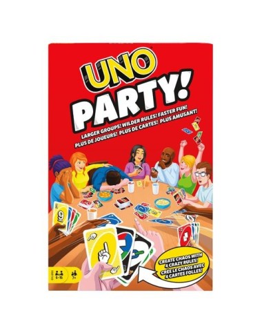 UNO PARTY - vakarėlio kortos