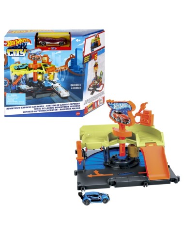 Hot Wheels mietas žaidimo rinkinys „Plovykla" 2022