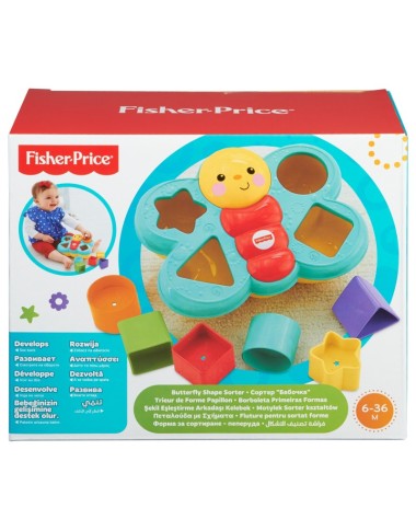 FISHER-PRICE formelių rūšiuoklė - Drugelis