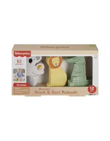 FISHER-PRICE medinis bokštelis - Gyvūnai