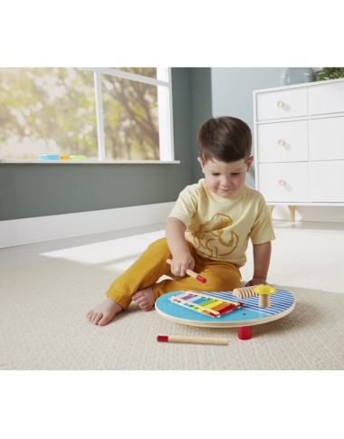 FISHER-PRICE medinis muzikinis stalas