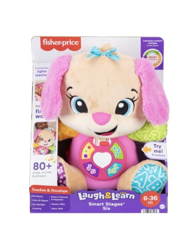 FISHER-PRICE išmaniųjų lygių mokomojo šuniuko sesutė (JFD32)