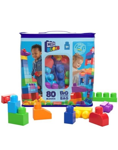 MEGA BLOKS kaladėlių rinkinys  (80 det.)