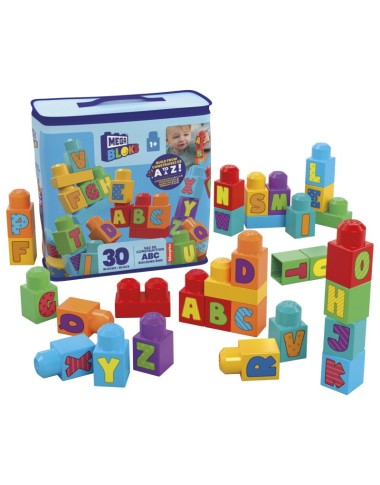 MEGA BLOKS kaladėlių rinkinys ABC (30 det.) (HRR60)