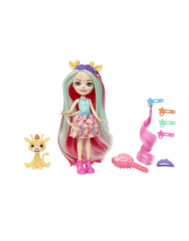 ENCHANTIMALS GLAM AND PARTY DELUXE lėlė žirafa