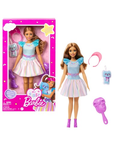 MY FIRST BARBIE brunetė lėlė