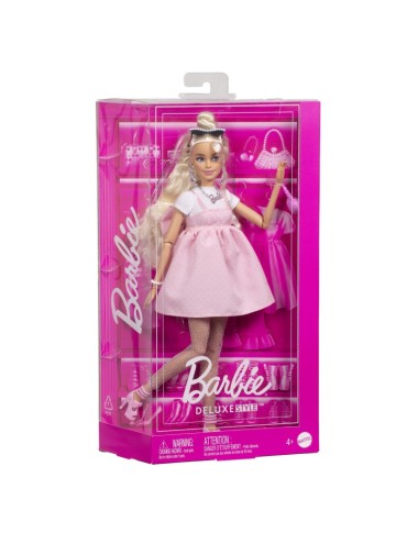 BARBIE DELUXE FASHIONISTAS lėlė šviesiais plaukais (HYV27)