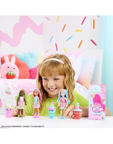 BARBIE Čelsės POP REVEAL ANIMAL PARTY siurprizų rinkinys (JCN89)