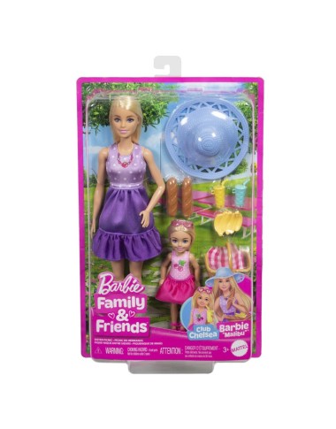 BARBIE pikniko temos lėlių rinkinys (JBF43)